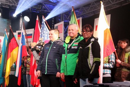 Burmistrz Tomasz Bujok, Prezes PZN Apoloniusz Tajner i radna sejmiku wojewódzkiego Sylwia Cieślar